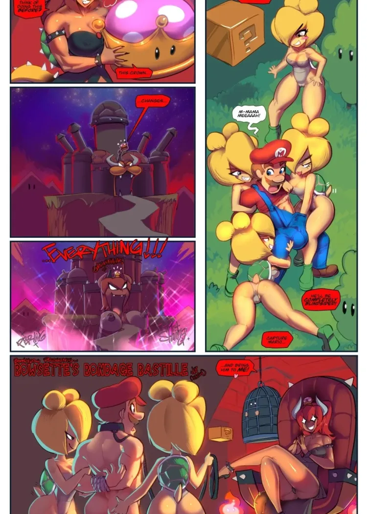 Cover of Bowsette’s Bondage Bastille
