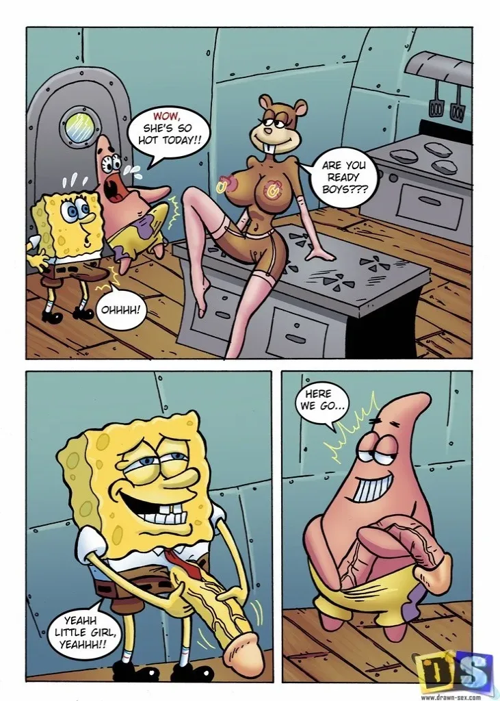 Cover of Fucking In The Kitchen Spongebob Porn