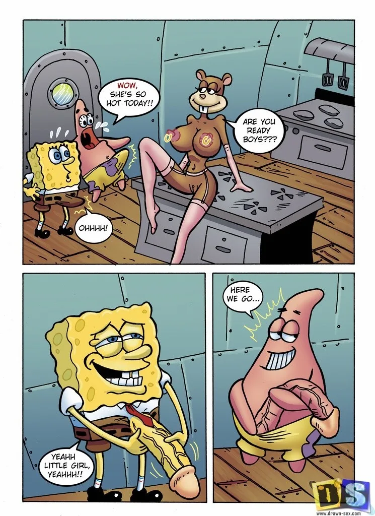 Cover of Fucking In The Kitchen Spongebob Porn