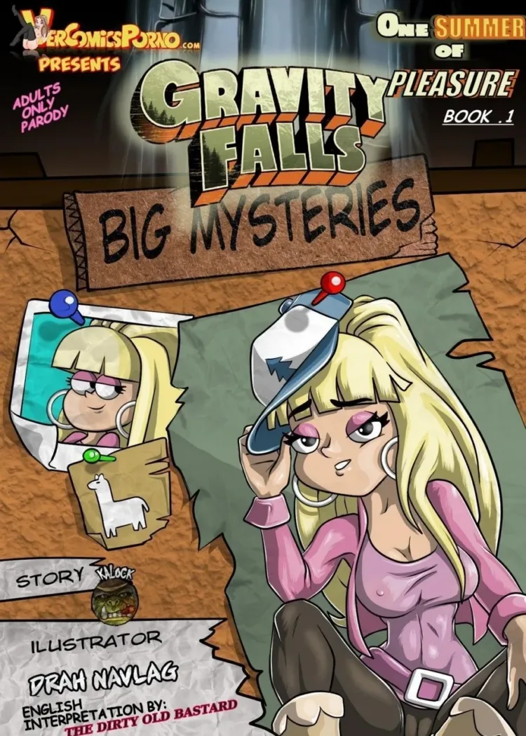 Cover of Gravity Falls One Summer Of Pleasure