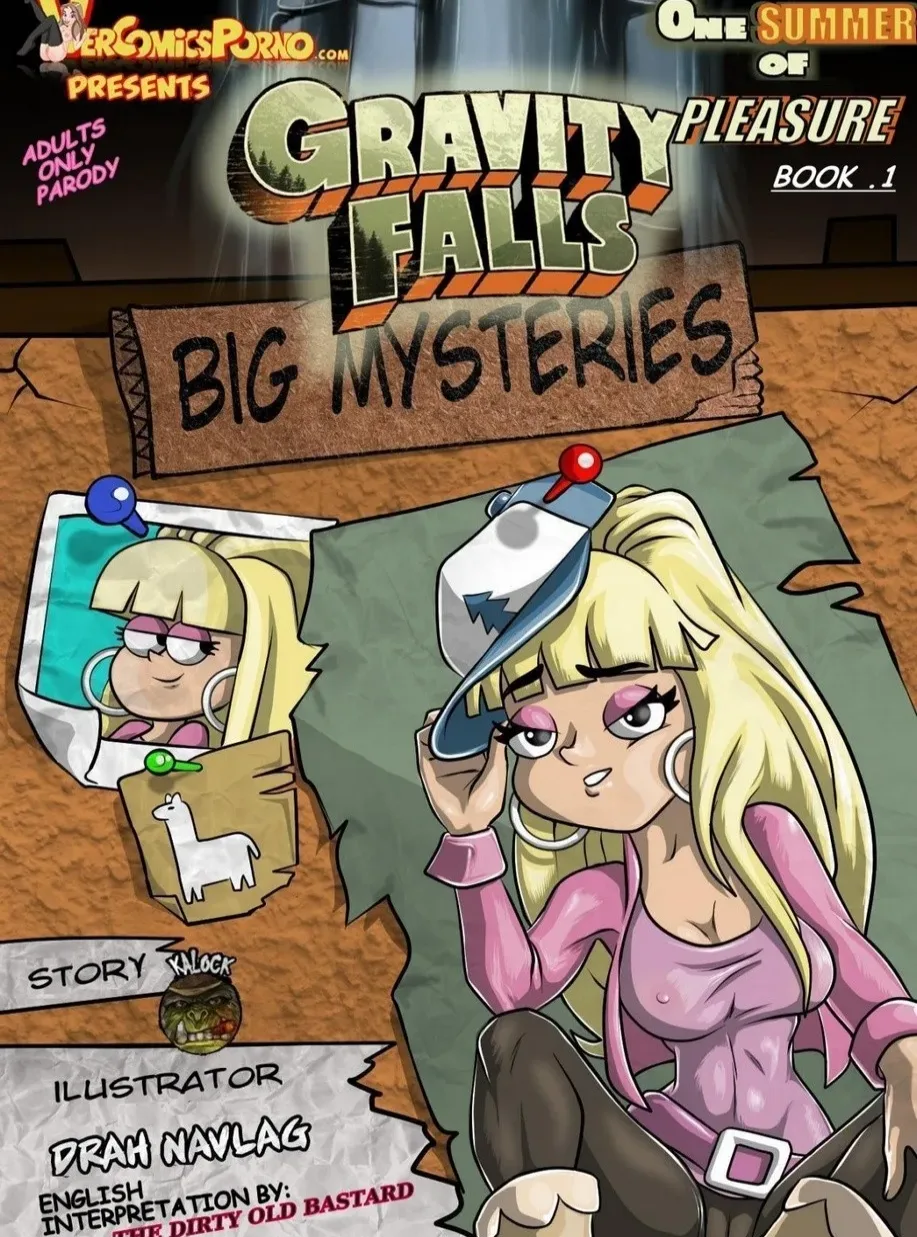 Cover of Gravity Falls One Summer Of Pleasure