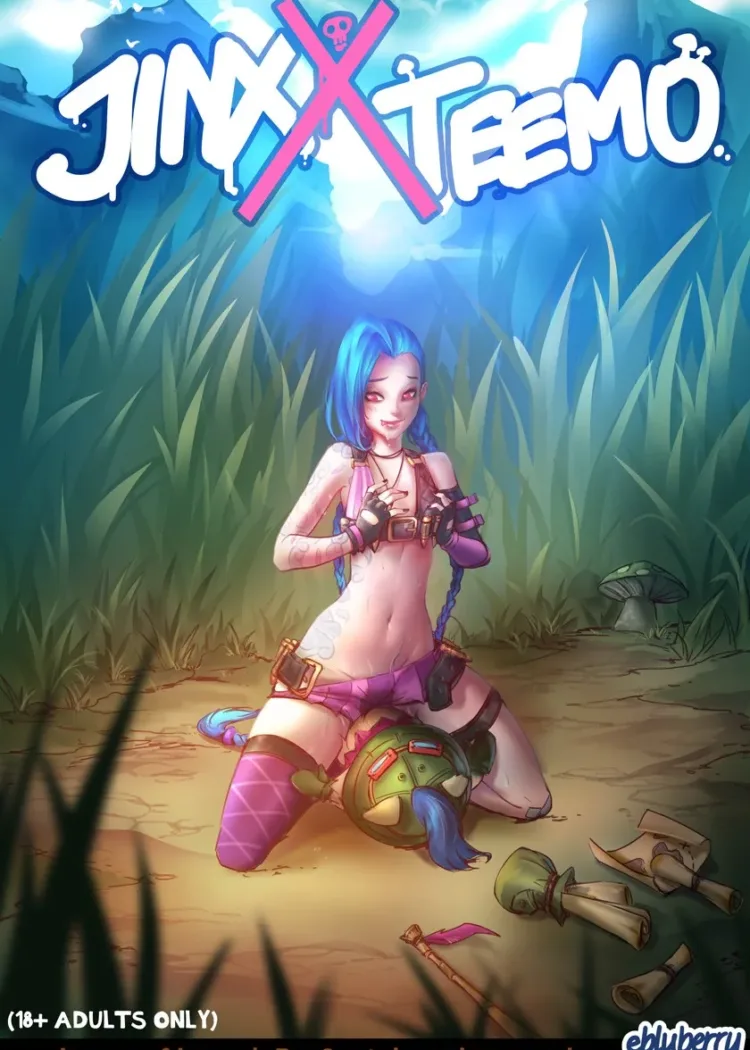 Cover of Jinx x Teemo – Ebluberry