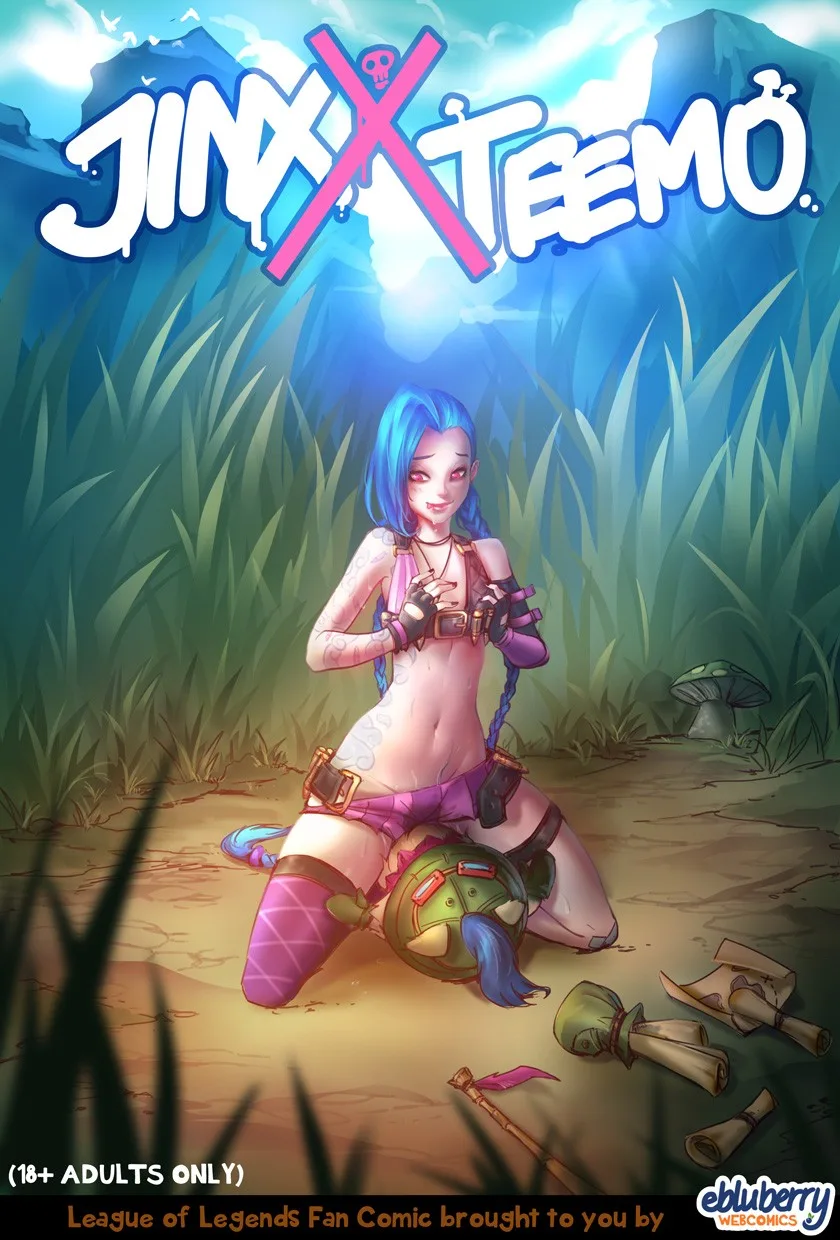 Cover of Jinx x Teemo – Ebluberry