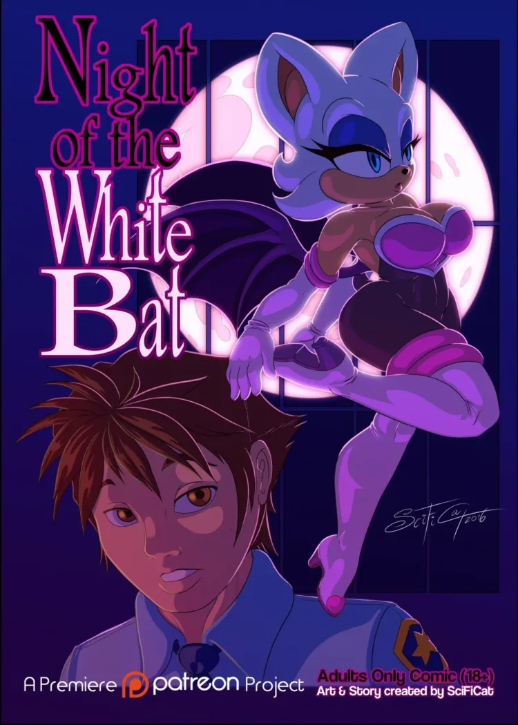 Cover of Night of The White Bat – SciFiCat