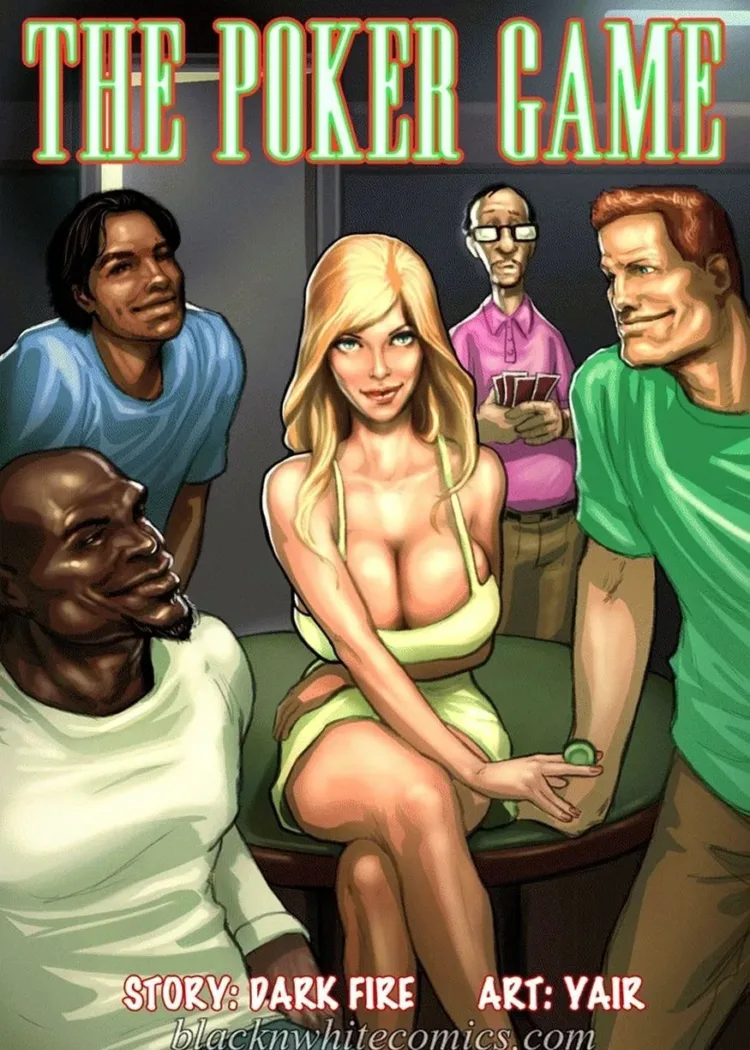 Cover of The Poker Game – Blacknwhite