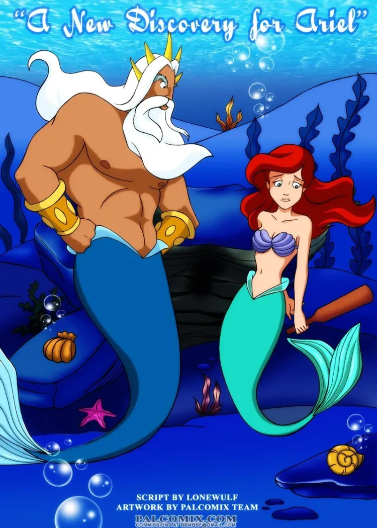Cover of A New Discovery for Ariel – Palcomix