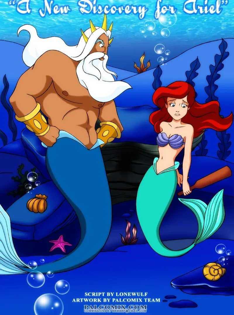 Cover of A New Discovery for Ariel – Palcomix