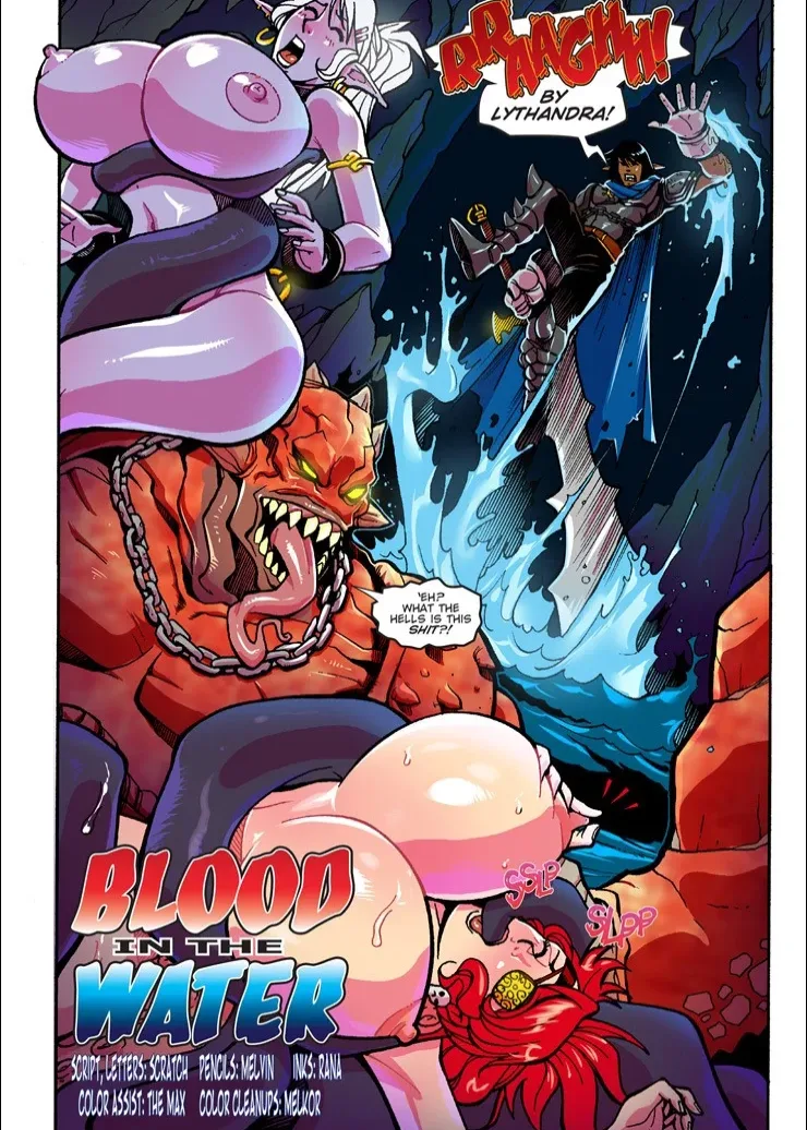 Cover of Blood in the Water- Mana World