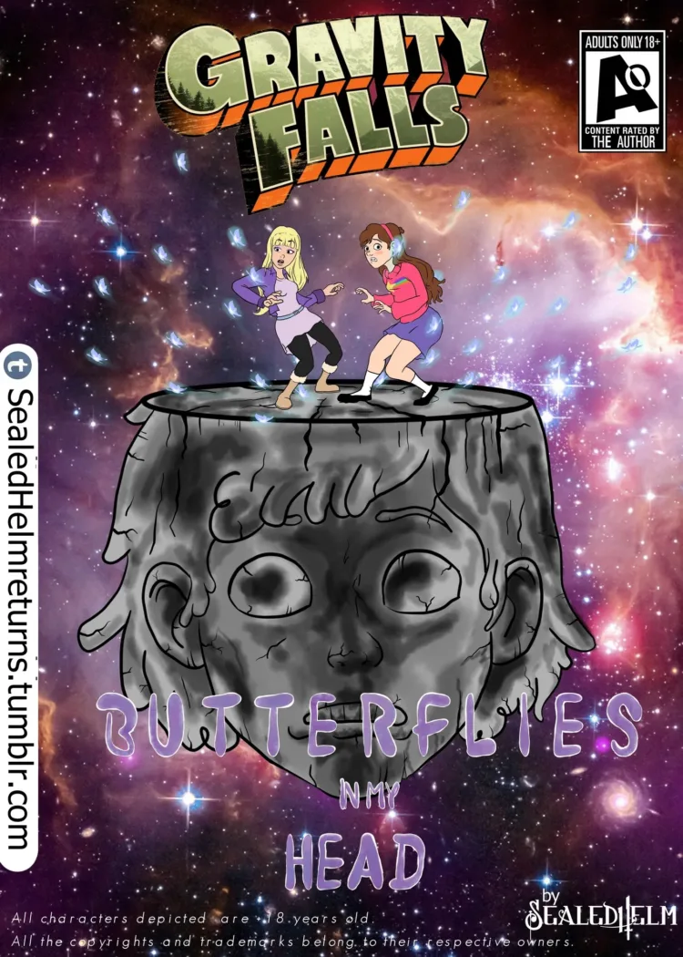 Cover of Butterflies in my Head – Gravity Falls