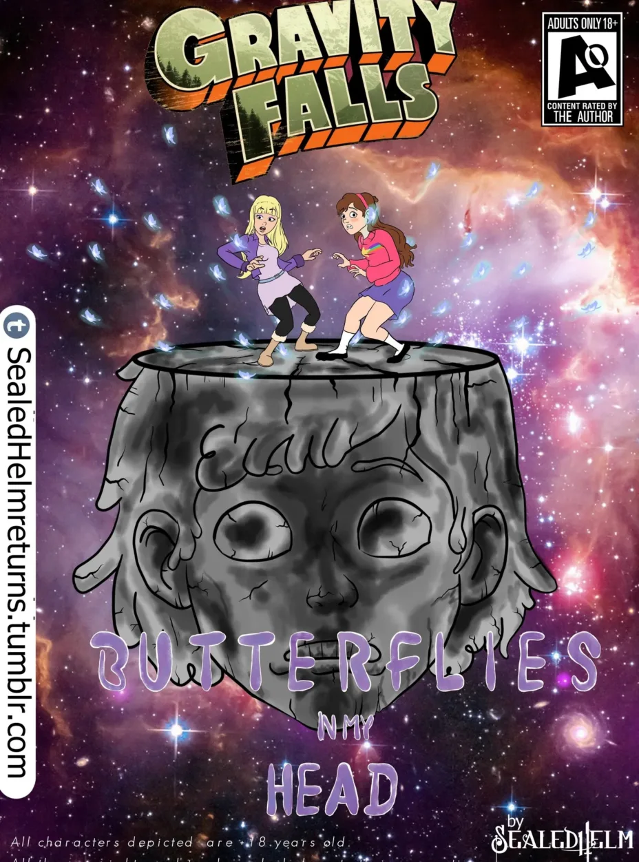 Cover of Butterflies in my Head – Gravity Falls