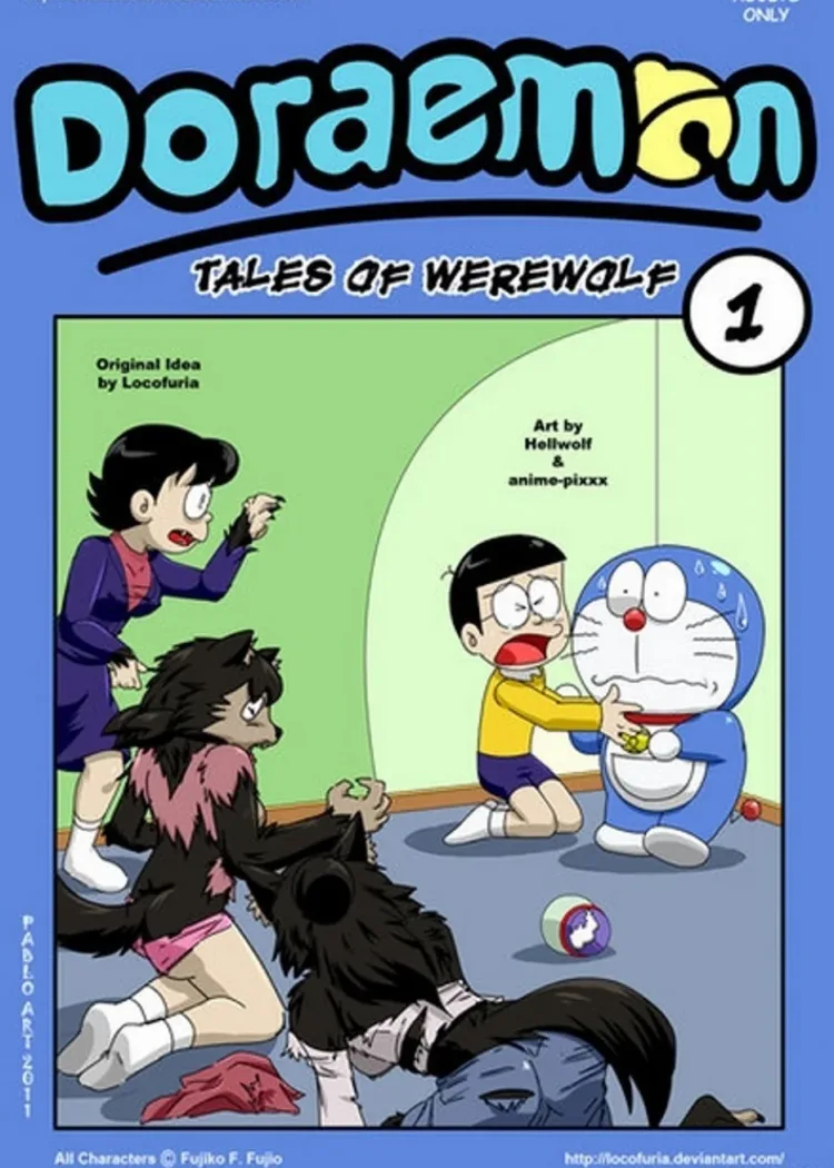 Cover of Doraemon Tales Of Werewolf 1