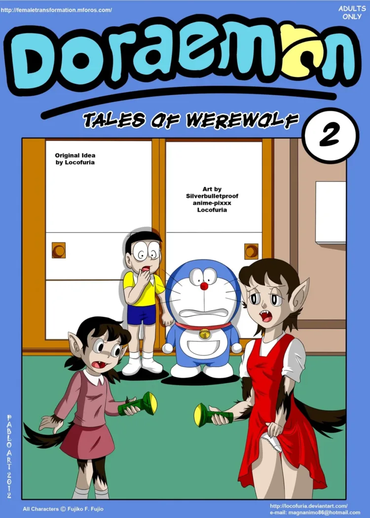 Cover of Doraemon Tales of Werewolf 2