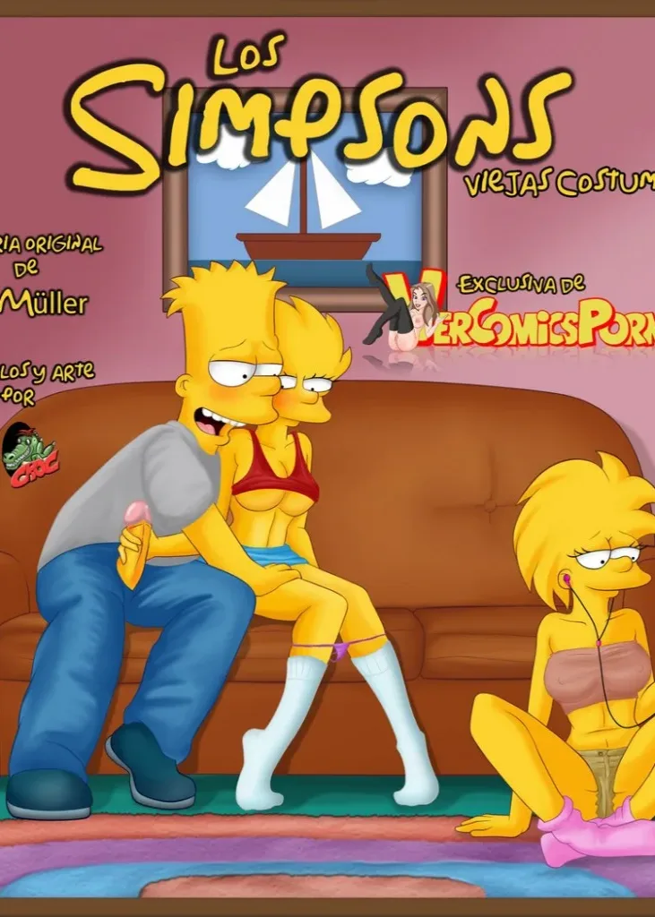 Cover of Old Habits 1 – The Simpsons