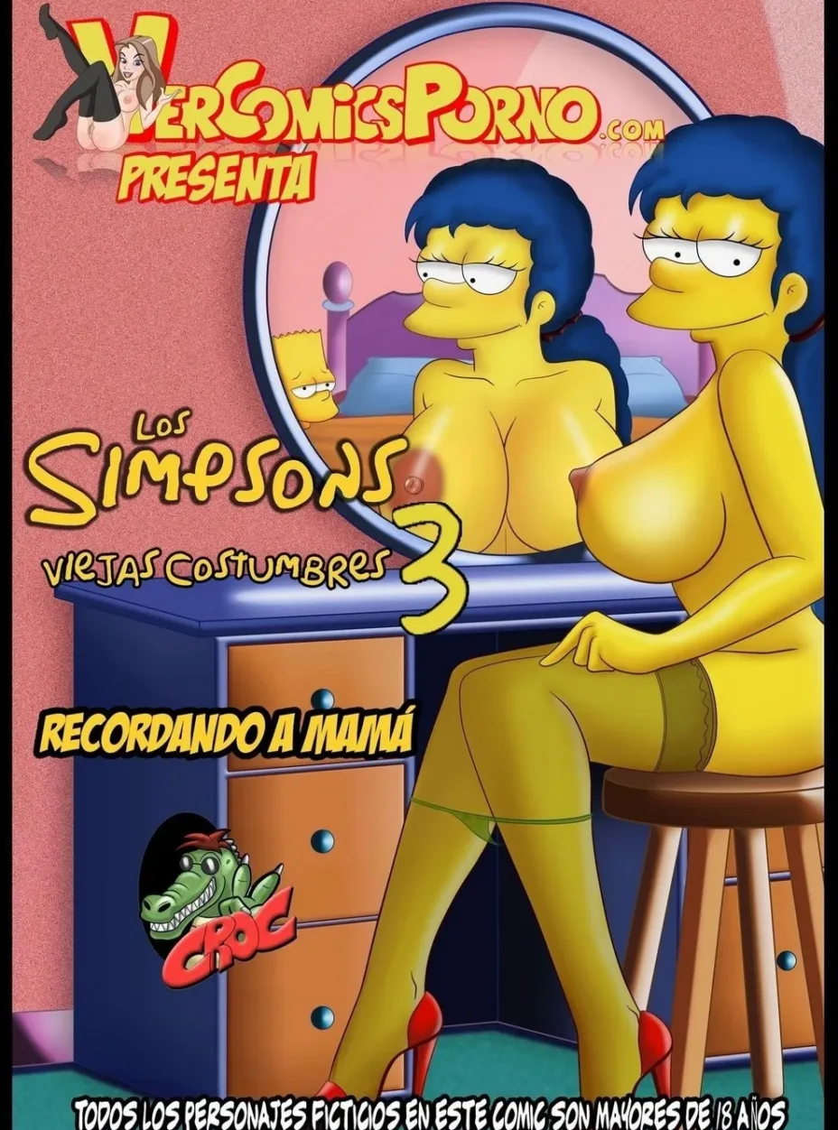 Cover of Old Habits 3 – The Simpsons